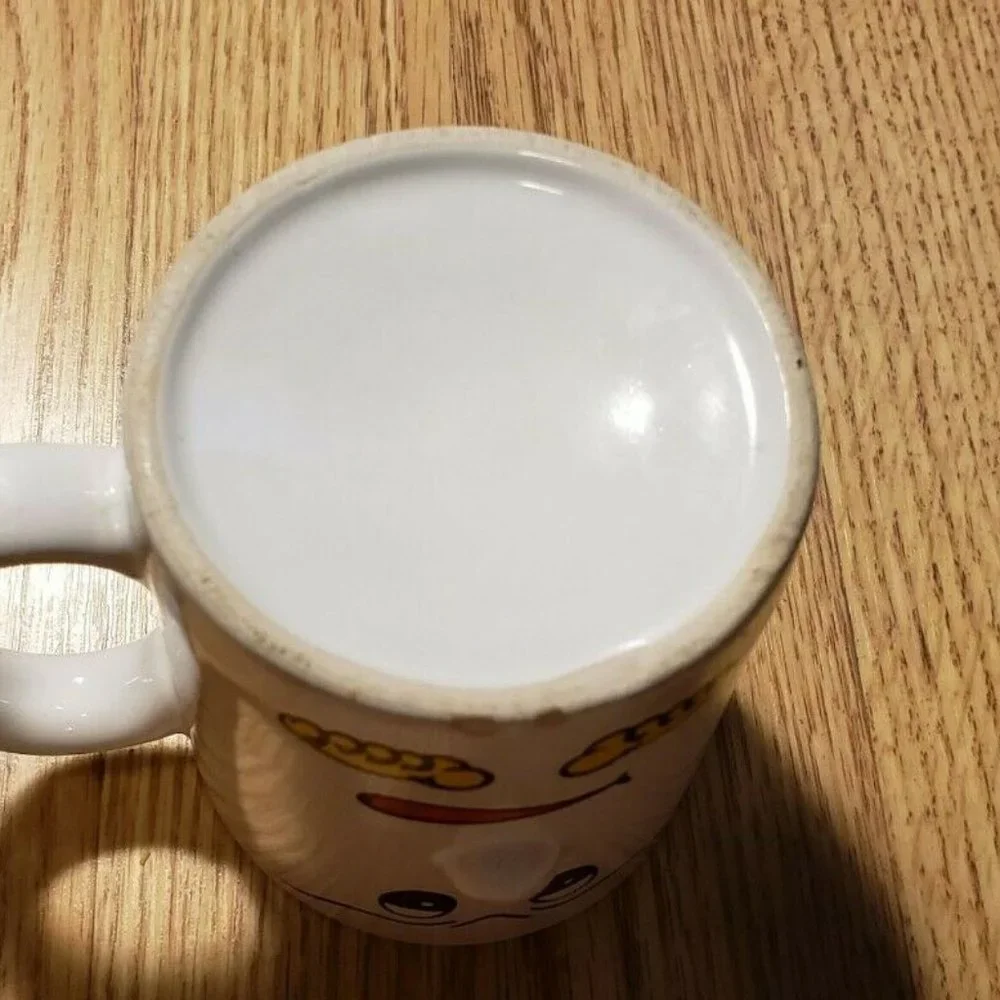 Angry Face Coffee Cup / Mug 3D Nose